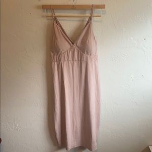 Velvet Mauve Pink Dress